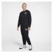 Pánske tepláky NIKE M NK CLUB FT CUFF PANT BOLT-010 BLACK WHITE