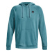 Under Armour RIVAL FLEECE 1/2ZIP HD Pánska mikina, modrá, veľkosť