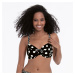 Style Leandra Top Bikini - horný diel 8810-1 čiernobiela - RosaFaia