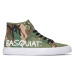 DC Shoes x Basquiat Manual High-Top Camo Shoes - Pánske - Tenisky DC Shoes - Zelené - ADYS300687