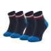 Tommy Hilfiger Súprava 2 párov vysokých detských ponožiek 100001501 Čierna