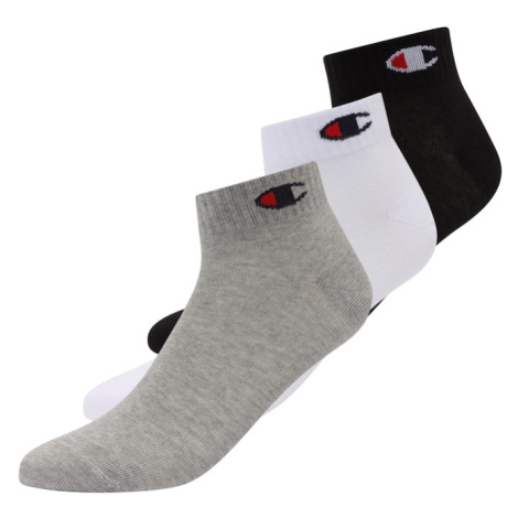 Champion Authentic Athletic Apparel Ponožky  sivá melírovaná / čierna / biela