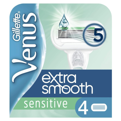 Gillette Náhradná hlavica Venus Extra Smooth Sensitive 4 ks