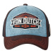 Von Dutch  CASQUETTES   IMITATION CUIR  Šiltovky Modrá