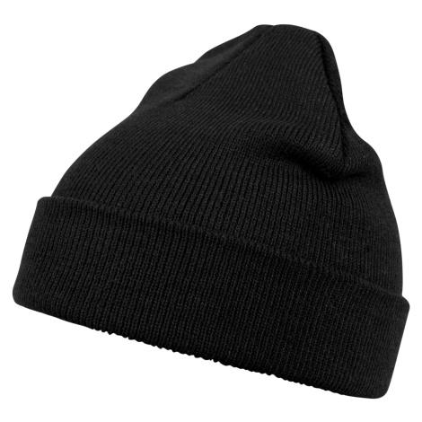 Basic Flap Beanie Black MSTRDS