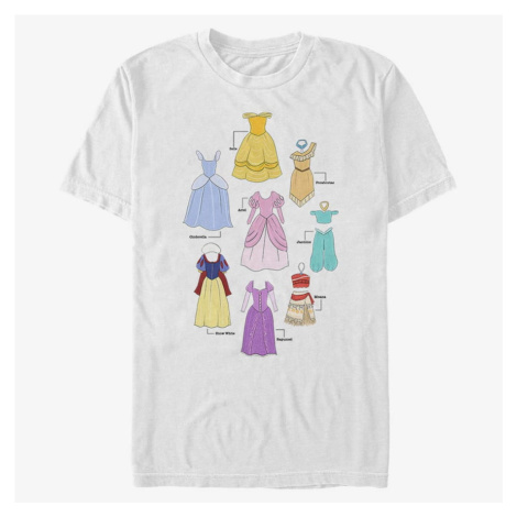 Queens Disney Princess - Textbook Dresses Unisex T-Shirt White