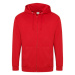 Just Hoods Pánska mikina na zips JH050 Fire Red