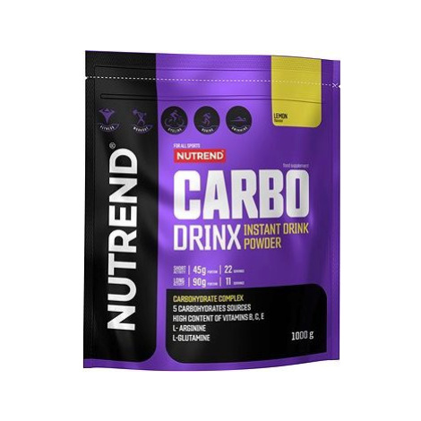 Nutrend Carbodrinx 1 000 g, citrón