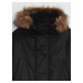GAP Zimná bunda s kapucňou Čierna