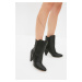 Trendyol Ankle Boots - Black - Stiletto Heels