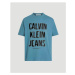 Calvin Klein Jeans  J30J324648CFQ  Tričká s krátkym rukávom Modrá