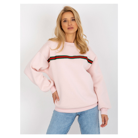 Light pink oversize hoodie