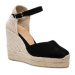 Castañer Espadrilky Chiarata/8ED/001 020983-100-35 Čierna