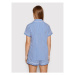 Lauren Ralph Lauren Pyžamo ILN12152 Modrá Regular Fit