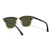 Ray-Ban Slnečné okuliare Clubmaster 0RB3016 W0365 Čierna