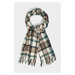 ŠÁL GANT CHECK WOVEN SCARF biela