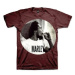 Bob Marley Tričko Smokin Circle Unisex Brown