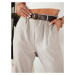 Women's fabric trousers LARA grey Dstreet