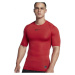 Nike NP TOP SS COMP Pánske tričko, červená, veľkosť