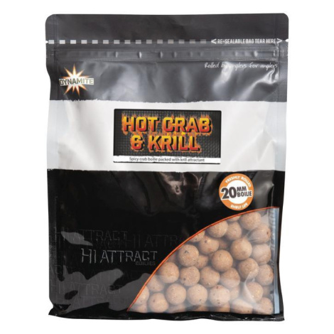 Dynamite baits boilies big fish hot crab krill - 1 kg 26 mm