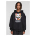 Men's Welcome Cat Ulrta Heavy Oversize Hoodie Black