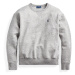 Polo Ralph Lauren Mikina 'LS PO-LONG SLEEVE-KNIT'  sivá