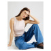Calvin Klein Jeans Top 'ARCHIVAL MILANO'  ružová / biela