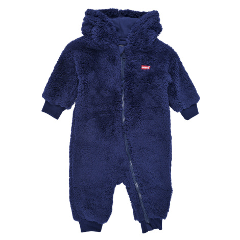 Levis  LVN BEAR SHERPA COVERALL  Módne overaly Modrá Levi´s