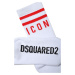 Ponožky Dsquared2 Icon Socks Červená