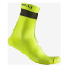 CASTELLI Cyklistické ponožky klasické - PROLOGO LITE 15 - žltá