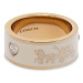 Coach Prsteň Enamel Horse & Carriage Band Ring 37479034GLD100 Zlatá