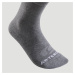 Športové ponožky RS 160 vysoké 3 páry sivé