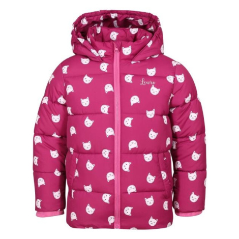 Lewro AVERIN Detská zimná bunda, fialová, veľkosť
