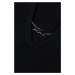 Sveter Karl Lagerfeld Cut Out Knit Sweater Čierna