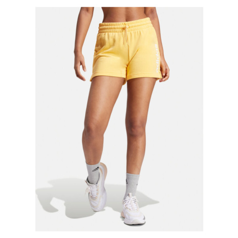 Adidas Športové kraťasy Essentials Linear IS2082 Oranžová Slim Fit