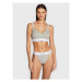 Calvin Klein Underwear Stringové nohavičky 000QF7013E Sivá