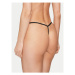 Calvin Klein Underwear Stringové nohavičky 000QD3994E Čierna