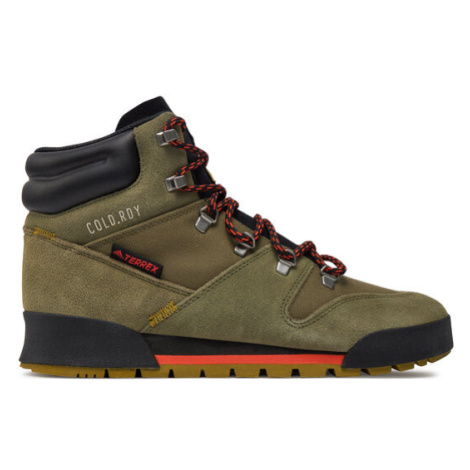 Adidas Trekingová obuv Terrex Snowpitch COLD.RDY Hiking Shoes GW4065 Zelená