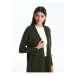 LC Waikiki Shawl Collar Plain Long Sleeve Women's Knitwear Cardigan