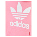 Adidas Mikina Trefoil HK0271 Ružová Regular Fit
