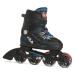 Detské kolieskové korčule FILA SKATES X-ONE BLACK BLUE RED