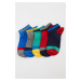 DEFACTO Boy Patterned Cotton 5-Piece Short Socks