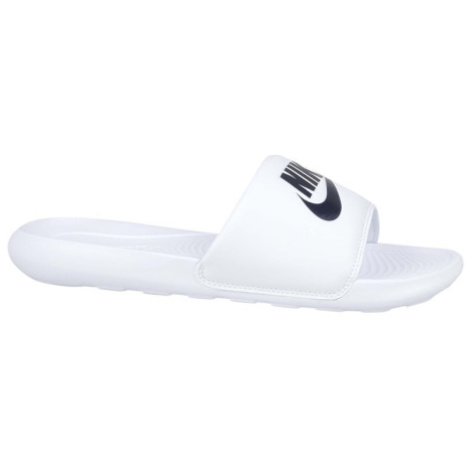 Šlapky (plážová obuv) NIKE Victori One Ws white black white