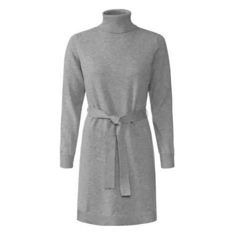 esmara® Dámske úpletové šaty (sivá)
