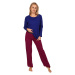 Dámske pyžamo Tommy Hilfiger viacfarebné (UW0UW03880 0WL)