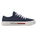 Tommy Jeans Tenisky Low Cut Wmns Canvas EN0EN02085 Tmavomodrá