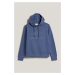 MIKINA GANT REG TONAL SHIELD HOODIE DUSTY NAVY