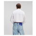 Košeľa Karl Lagerfeld Jeans Klj Cropped Logo Shirt White