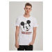 White Mickey College T-shirt