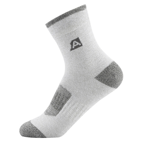 Alpine Pro 3RAPID 2 Detské ponožky 3 páry KSCZ013 biela